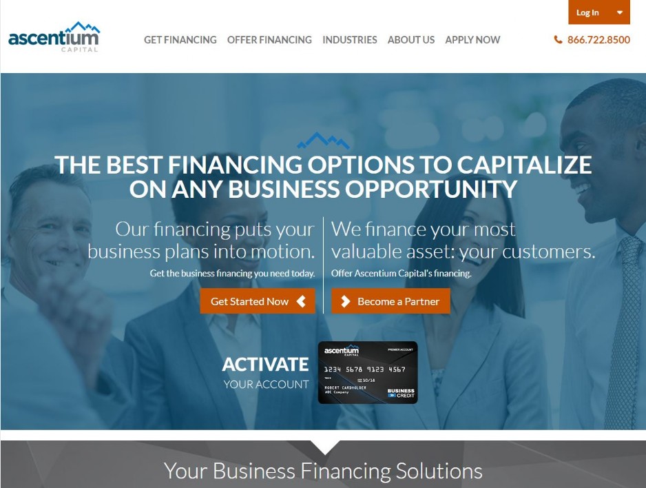 Financing through Ascentium Capital